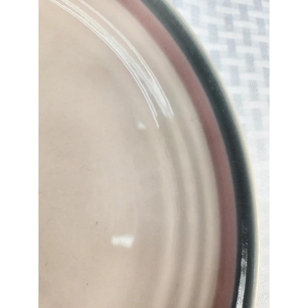 Pfaltzgraff Aura Soup Cereal Bowls Set of 4 Pink Teal